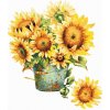 ZUTY Maľovanie podľa čísel KYBLÍK SLNEČNÍC Rámovanie vypnuté plátno na rám Rozmer 80x100 cm