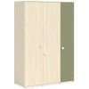 Cilek Detská šatníková skriňa trojdverová Montes Natural