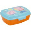 Stor plastový box na desiatu Peppa Pig