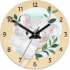 ModernClock Detské nástenné hodiny Ami Koala 30 cm viacfarebné II