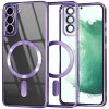Techsuit Luxury Crystal MagSafe – puzdro na Samsung Galaxy S22 Plus 5G – svetlofialový