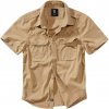 Brandit Vintage Košeľa pánska s krátkym rukávom Camel 7XL Camel