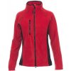 PAYPER ASPEN+ LADY 001005-0069 / Dámska dvojfarebná fleece bunda - červená/čierna L
