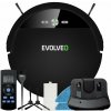 EVOLVEO RoboTrex H6, robotický vysavač, stírání vodou, nabíjecí stanice, černý