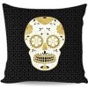 Matějovský Návlek Calavera, Bavlna DELUXE DIGITAL, Digital návlek 40x40cm