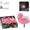 Garden Line SOLÁRNA LAMPA FUNNY FLAMINGO 10,5 x 5 x 17,5 CM TEPLÁ BIELA 1KS
