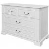 Komoda Ines elegant white