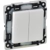 Vypínač č.5B (6+6) LEGRAND VALENA LIFE 752158 biely IP44