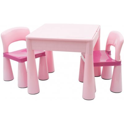 New Baby detská sada stolček a dve stoličky ružová od 56,99 € - Heureka.sk