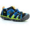 Keen seacamp ii black/brilliant blue k (cnx) športové sandále 24 EUR