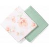 BABYONO Plienky mušelínové Bamboo Tropic Flower 2 ks 120x120 cm 537-03-BO