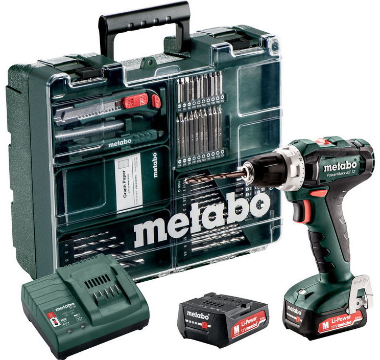 Metabo PowerMaxx BS 12 Set 601036870