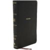 NKJV, End-of-Verse Reference Bible, Compact, Leathersoft, Black, Red Letter, Comfort Print