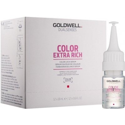 Goldwell Dualsenses Color Extra Rich sérum pre ochranu farby a lesk vlasov (Color Lock Serum Color Protection) 12x18 ml