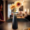 Sigor Nuflair LED dobíjacia stolová lampa, čierna, IP54, stmievateľná, 24 cm - 4544101