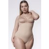 Sťahujúce bezšvové body Julimex Shapewear 219 Body pod Biust Farba: Béžová, Veľkosť: 2XL