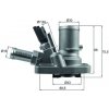 Termostat chladenia MAHLE BEHR TI 258 80