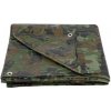 Plachta Tarpaulin Khaki 4x6 m, 80 g/m, zakrývacia, oliva/kamufláž, s okami