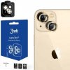 3mk tvrzené sklo Lens Pro ochrana kamery pro Apple iPhone 14 Plus, zlatá 5903108484114