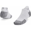Členkové funkčné ponožky Under Armour AD RUN CUSHION NO SHOW TAB (1 PAIR) biele 1376075-100 - M
