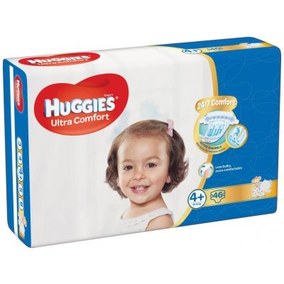 Huggies Ultra Comfort Jumbo 4+ 10-16 kg 50 ks