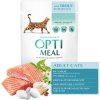 OPTIMEAL™ Superpremium kapsička pre mačky so pstruhom v smotanovej omáčke 85g (5864)