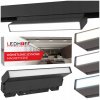 LED lampa, svietidlo na magnetickú lištu, LED reflektor na lištu, 3 farby, 12W
