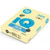 farebný papier IQ color žltá pastelová YE23 A4 80g Mondi