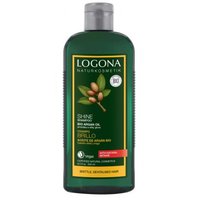 Šampón Shine s BIO Argánovým olejom LOGONA Objem: 250 ml