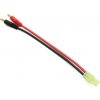 DLStore Nabíjací kábel Mini Tamiya 14AWG 150 mm