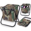 Stolička Verk Group Rybárska stolička maskáčová taška zelená