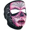 ZANheadgear Plná maska neoprénová cukrová lebka