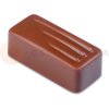 Tritanová forma na pralinky - obdĺžnik, 21 ks, 37x16x14 mm, 10 gr - PC107FR | PAVONI, Artisanal