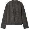 esmara® Dámsky pletený kardigán sivá, S 36/38 (100394302)