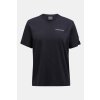 TRIČKO PEAK PERFORMANCE M EXPLORE LOGO TEE BLACK