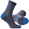 ARDON ACTIVE / Funkčné ponožky s vláknom COOLMAX - šedá/modrá 46-48