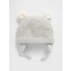 GAP Baby zateplená sherpa čiapka Unisex Sivá 12-18M Sivá Sivá