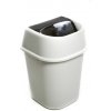 Odpadkový kôš preklápací 6 L, MooNStar Farba: Biela, Veľkosť: 6L