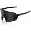 100% cyklistické okuliare Korbin - Matte Black Gloss Black - Black Mirror