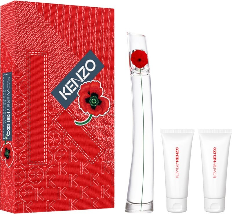 Kenzo Flower by Kenzo EDP 50 ml + telové mlieko 75 ml + krém na ruky a nechty 20 ml darčeková sada