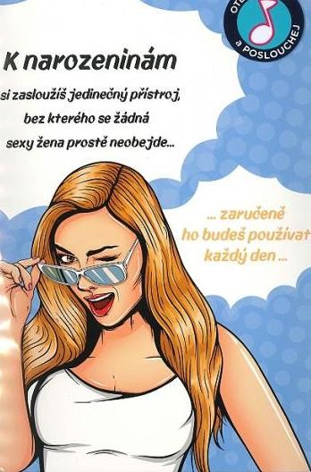Albi Hracie želanie s efektom k narodeninám Prístroj pre sexi ženu 14,8 x  21 cm od 6,25 € - Heureka.sk