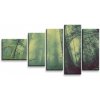 Sablio Obraz - 5-dílný Temný les - 100x60 cm
