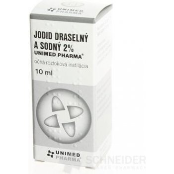 Jodid draselný 2% Unimed Pharma int.opo.1 x 10 ml