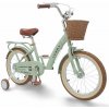 Detský bicykel Lummy s košíkom a pomocnými kolieskami 16