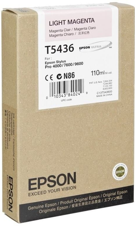Epson T5436 Light Magenta - originálny