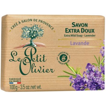 Le Petit Olivier extra jemné mydlo Levanduľa 100 g