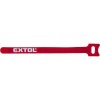Extol Premium 8856292 - Pásky sťahovacie, suchý zips, 30ks, 200x12mm