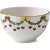 Royal Copenhagen Vianočná porcelánová miska Star Fluted Christmas 300 ml