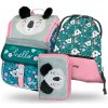 Baagl Školský set zipsy Baby Koala 18 L zelená