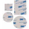 3M Fix Plates sada obojstranných nálepiek 4 ks biela balenie 1 sada